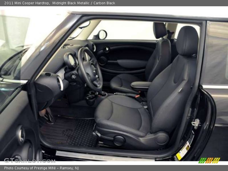 Midnight Black Metallic / Carbon Black 2011 Mini Cooper Hardtop