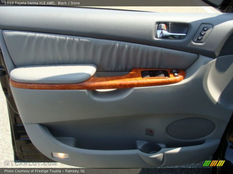 Black / Stone 2010 Toyota Sienna XLE AWD