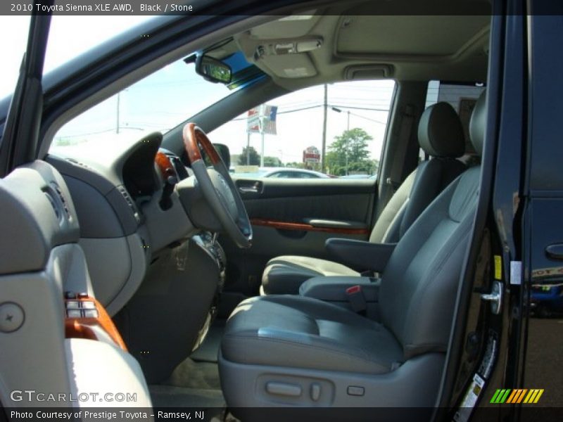Black / Stone 2010 Toyota Sienna XLE AWD