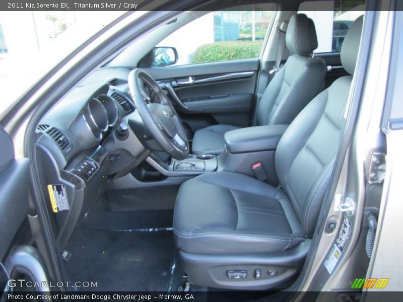  2011 Sorento EX Gray Interior
