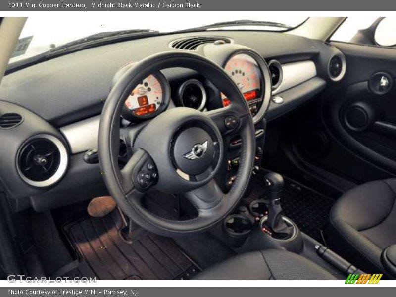 Midnight Black Metallic / Carbon Black 2011 Mini Cooper Hardtop