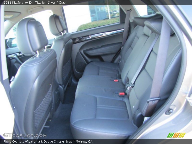  2011 Sorento EX Gray Interior