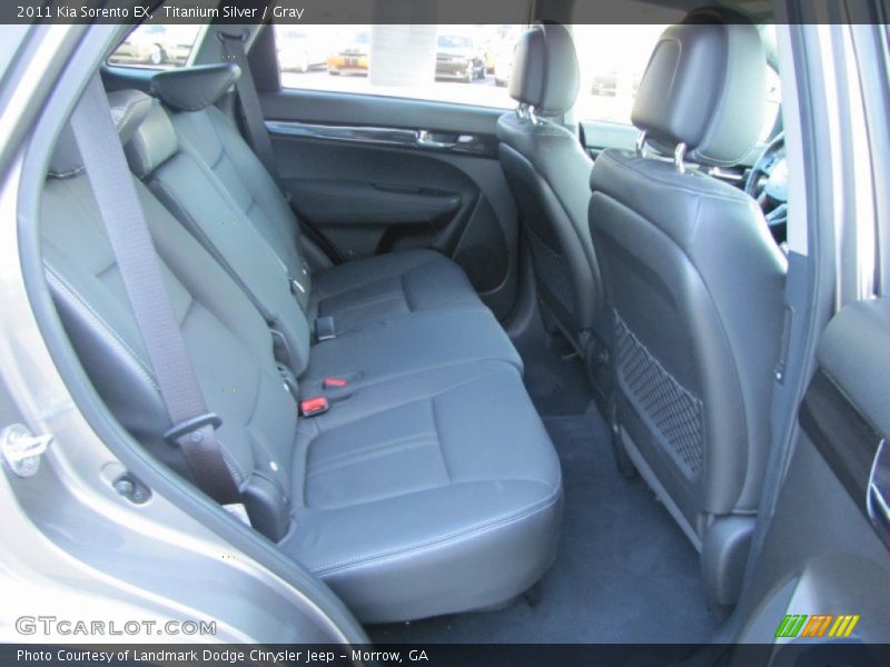 Titanium Silver / Gray 2011 Kia Sorento EX