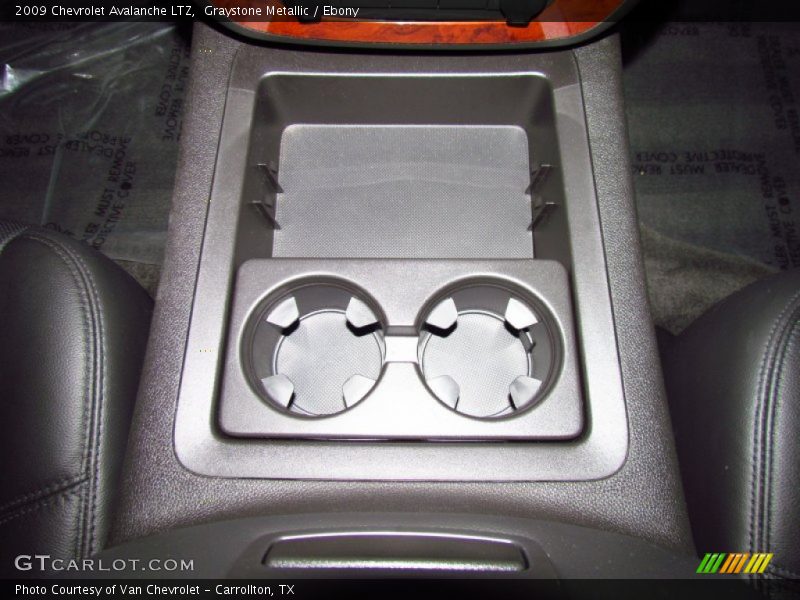 Graystone Metallic / Ebony 2009 Chevrolet Avalanche LTZ