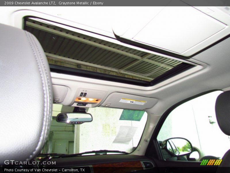 Graystone Metallic / Ebony 2009 Chevrolet Avalanche LTZ