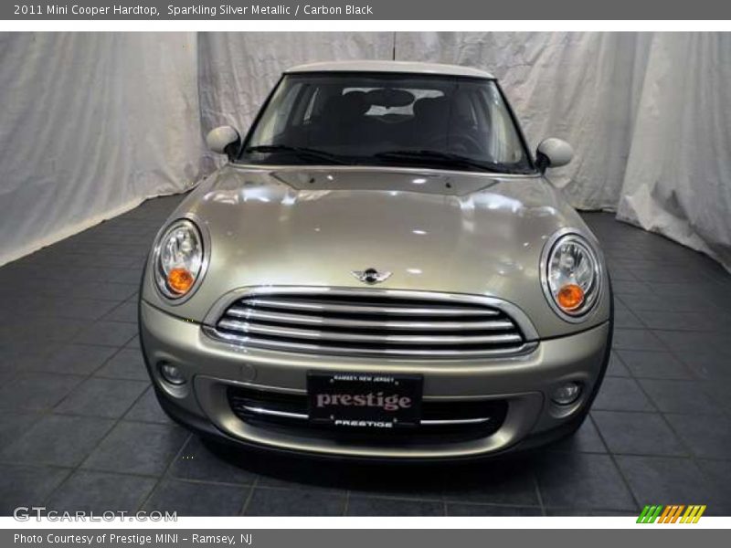 Sparkling Silver Metallic / Carbon Black 2011 Mini Cooper Hardtop