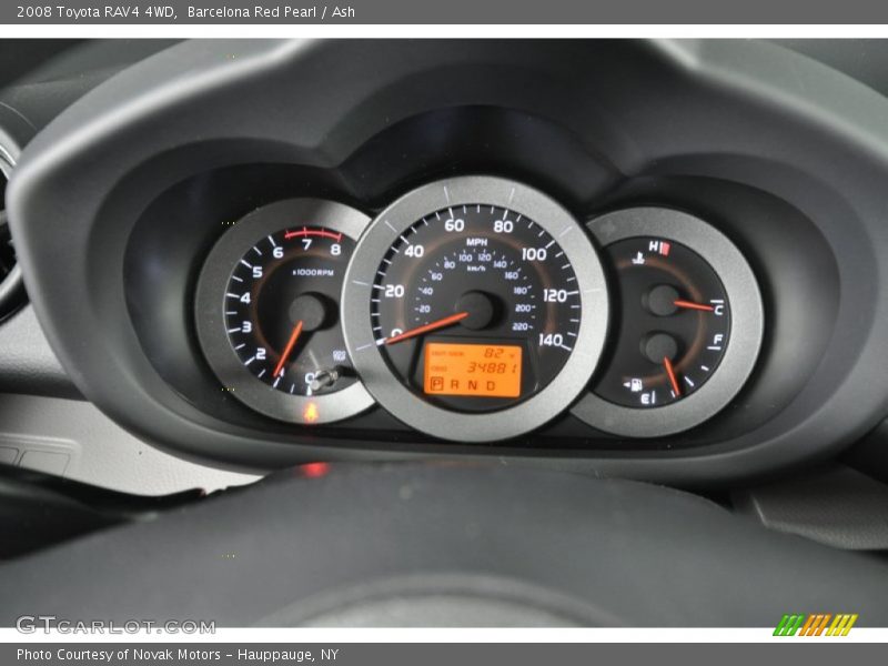 Barcelona Red Pearl / Ash 2008 Toyota RAV4 4WD