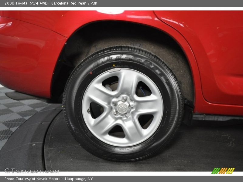 Barcelona Red Pearl / Ash 2008 Toyota RAV4 4WD