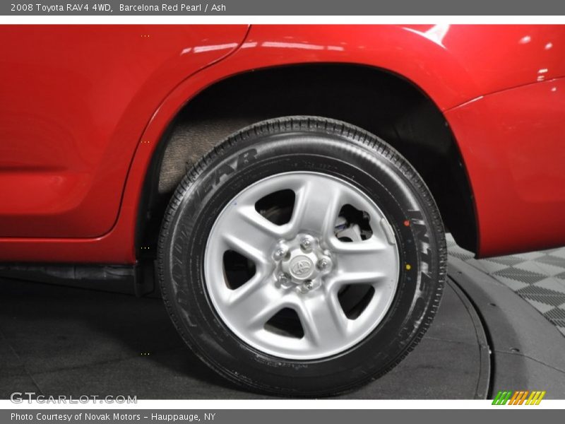 Barcelona Red Pearl / Ash 2008 Toyota RAV4 4WD