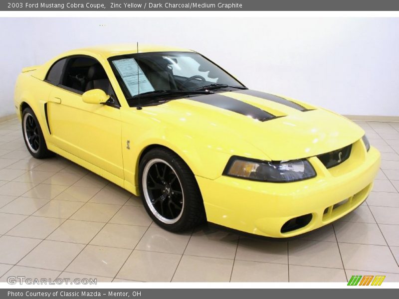 Front 3/4 View of 2003 Mustang Cobra Coupe