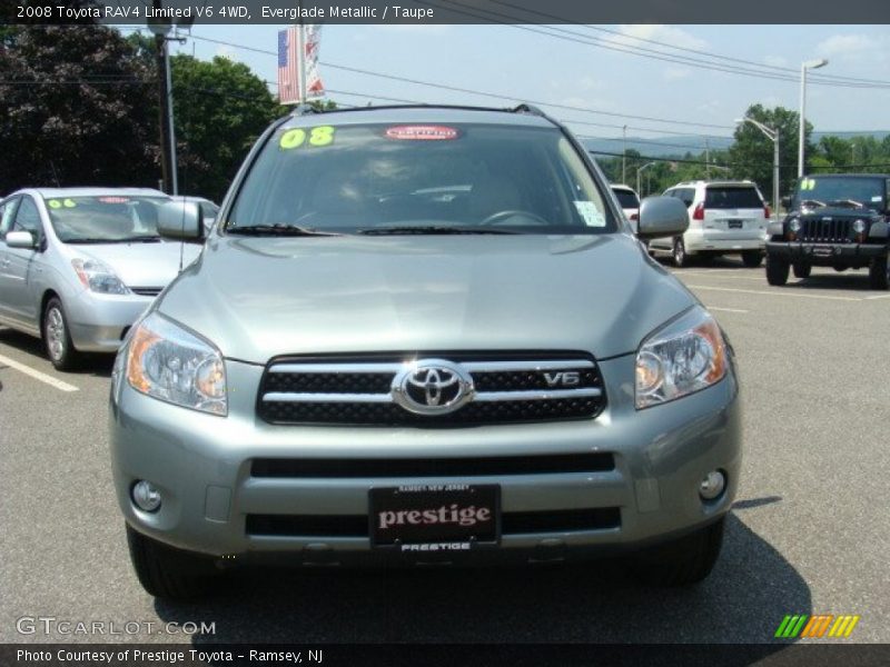 Everglade Metallic / Taupe 2008 Toyota RAV4 Limited V6 4WD
