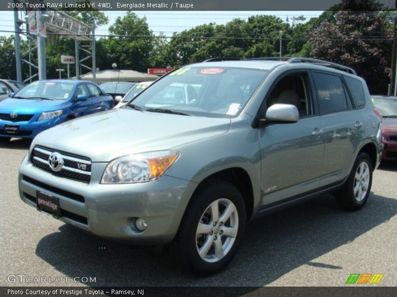 Everglade Metallic / Taupe 2008 Toyota RAV4 Limited V6 4WD