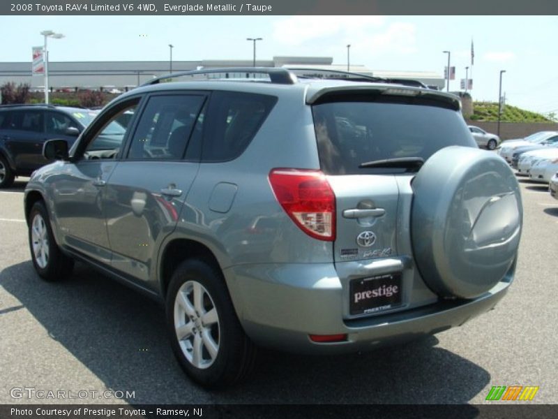 Everglade Metallic / Taupe 2008 Toyota RAV4 Limited V6 4WD