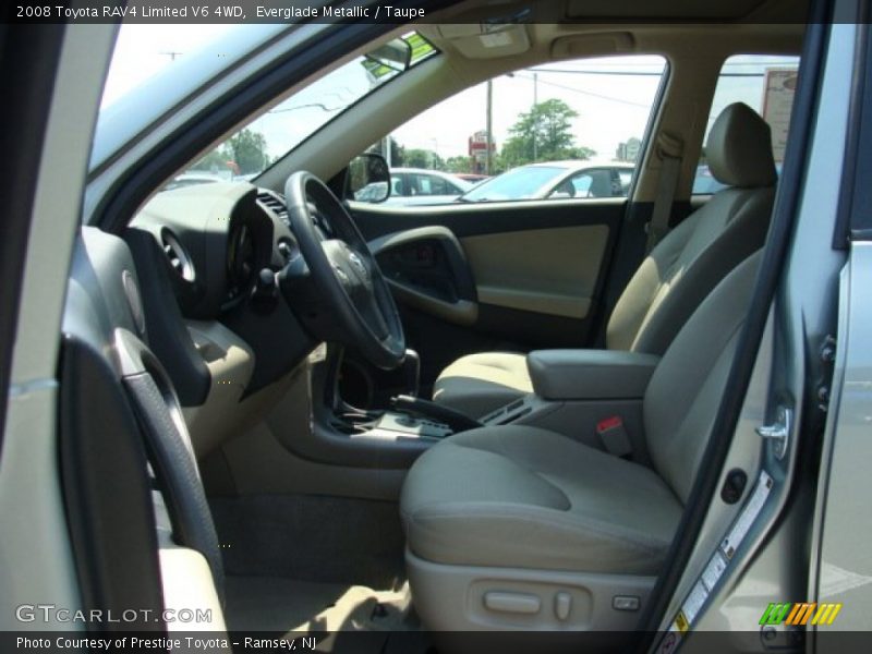 Everglade Metallic / Taupe 2008 Toyota RAV4 Limited V6 4WD