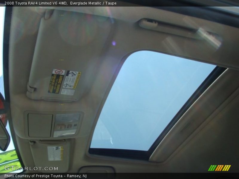 Everglade Metallic / Taupe 2008 Toyota RAV4 Limited V6 4WD