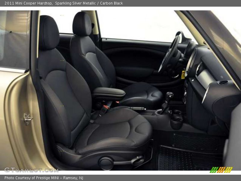Sparkling Silver Metallic / Carbon Black 2011 Mini Cooper Hardtop