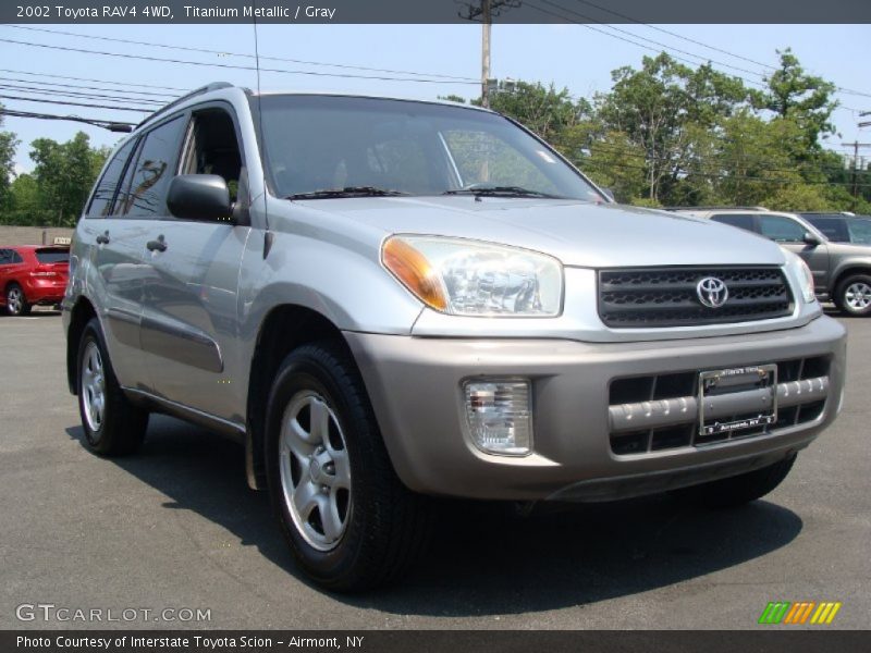 Titanium Metallic / Gray 2002 Toyota RAV4 4WD