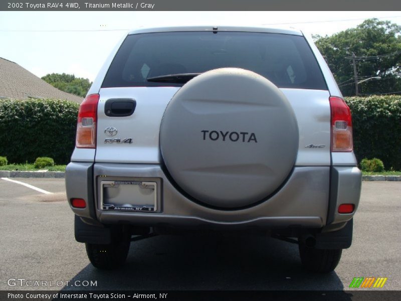 Titanium Metallic / Gray 2002 Toyota RAV4 4WD