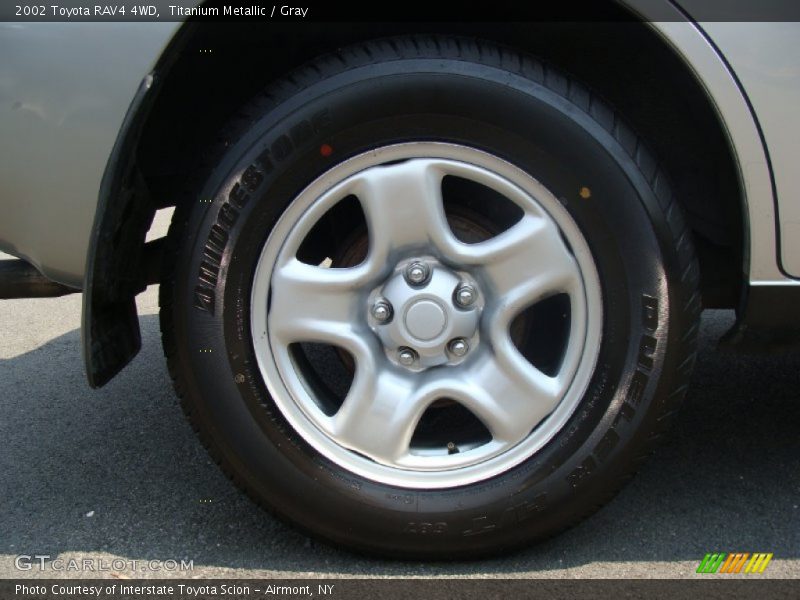 Titanium Metallic / Gray 2002 Toyota RAV4 4WD