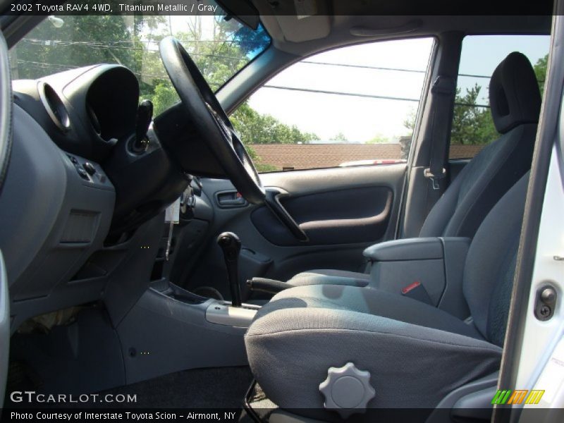 Titanium Metallic / Gray 2002 Toyota RAV4 4WD