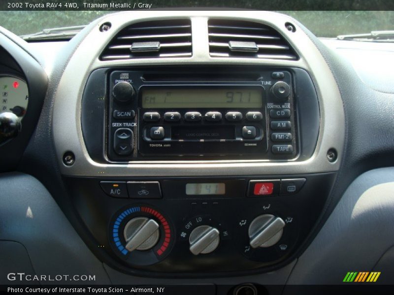 Titanium Metallic / Gray 2002 Toyota RAV4 4WD
