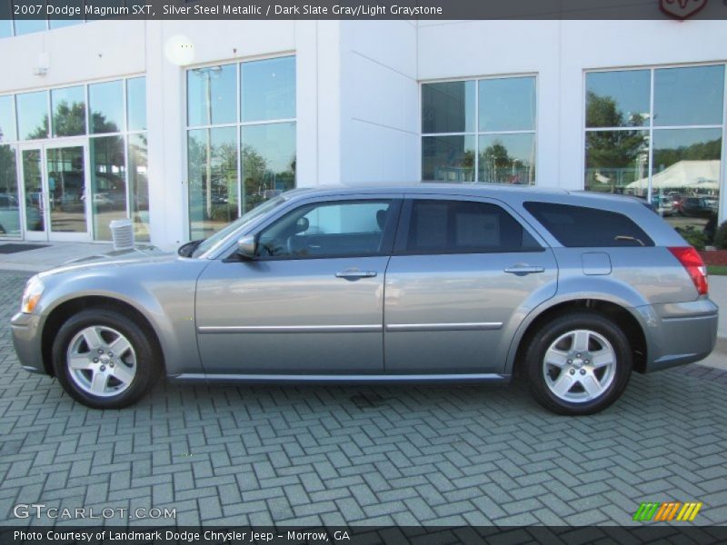 Silver Steel Metallic / Dark Slate Gray/Light Graystone 2007 Dodge Magnum SXT