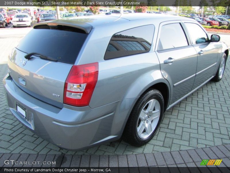 Silver Steel Metallic / Dark Slate Gray/Light Graystone 2007 Dodge Magnum SXT