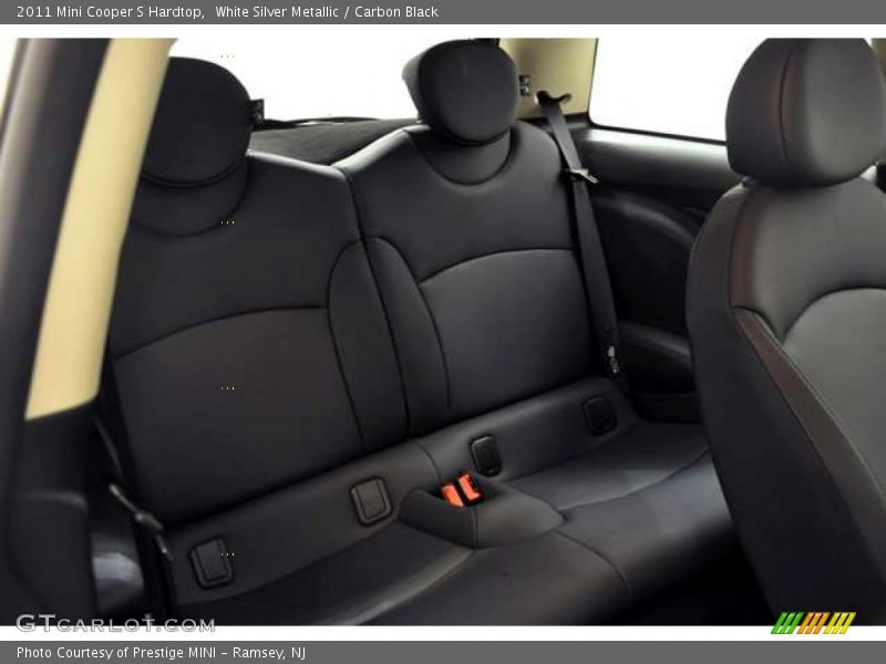 White Silver Metallic / Carbon Black 2011 Mini Cooper S Hardtop