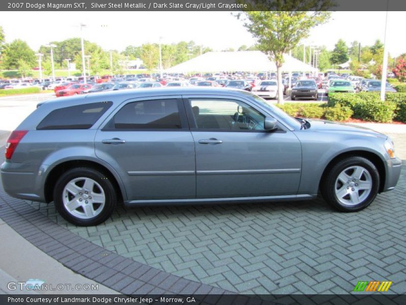Silver Steel Metallic / Dark Slate Gray/Light Graystone 2007 Dodge Magnum SXT