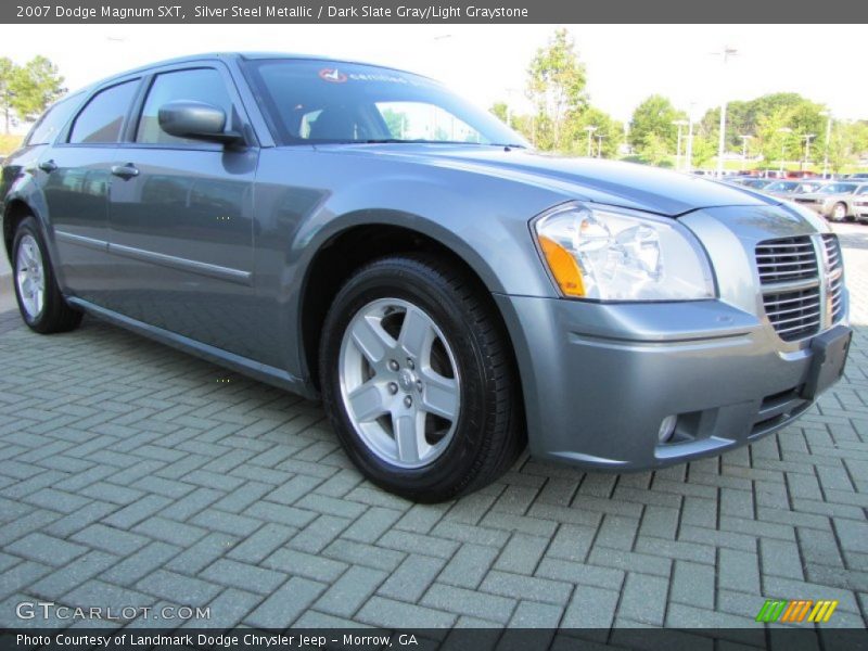 Silver Steel Metallic / Dark Slate Gray/Light Graystone 2007 Dodge Magnum SXT