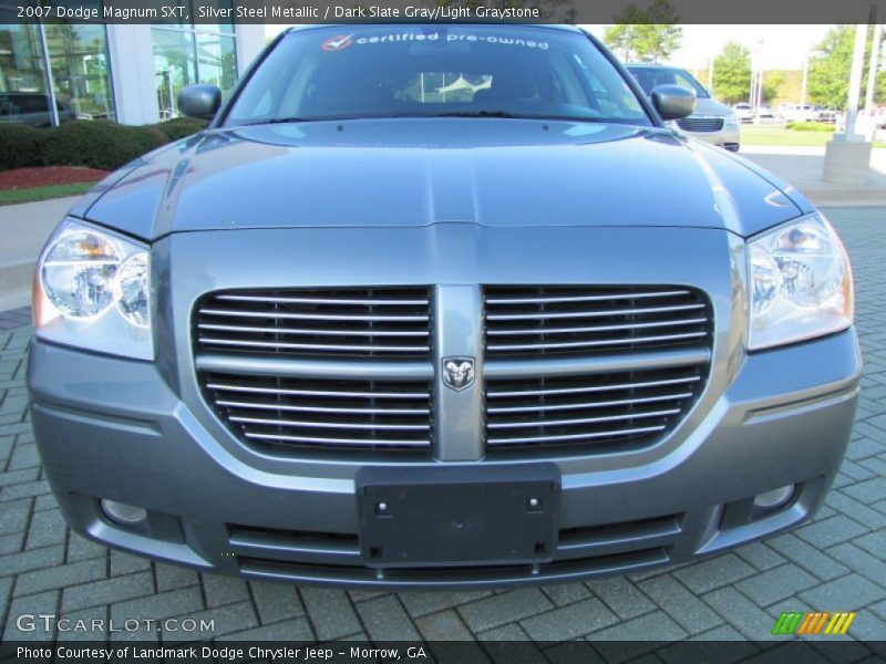 Silver Steel Metallic / Dark Slate Gray/Light Graystone 2007 Dodge Magnum SXT