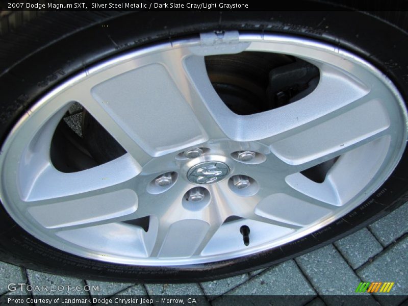 Silver Steel Metallic / Dark Slate Gray/Light Graystone 2007 Dodge Magnum SXT