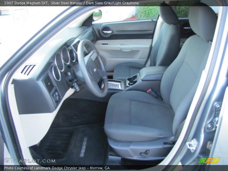 Silver Steel Metallic / Dark Slate Gray/Light Graystone 2007 Dodge Magnum SXT
