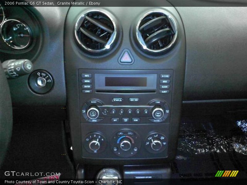Granite Metallic / Ebony 2006 Pontiac G6 GT Sedan