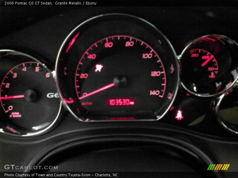 Granite Metallic / Ebony 2006 Pontiac G6 GT Sedan