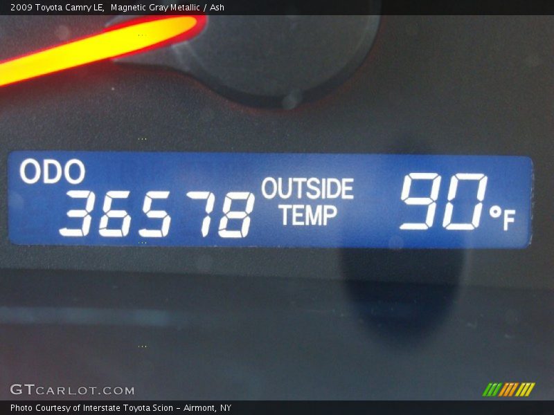 Magnetic Gray Metallic / Ash 2009 Toyota Camry LE