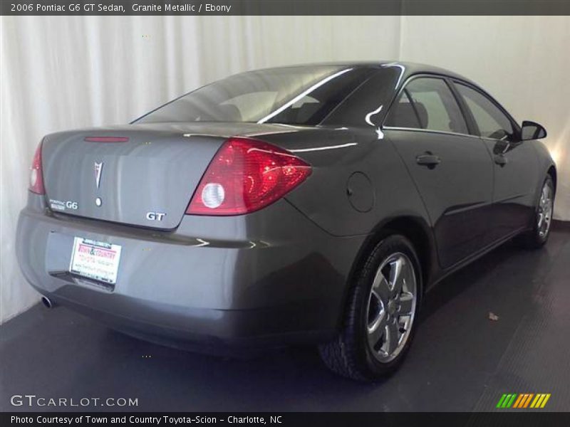 Granite Metallic / Ebony 2006 Pontiac G6 GT Sedan