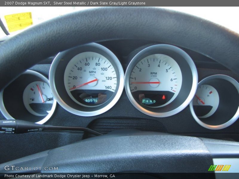 Silver Steel Metallic / Dark Slate Gray/Light Graystone 2007 Dodge Magnum SXT
