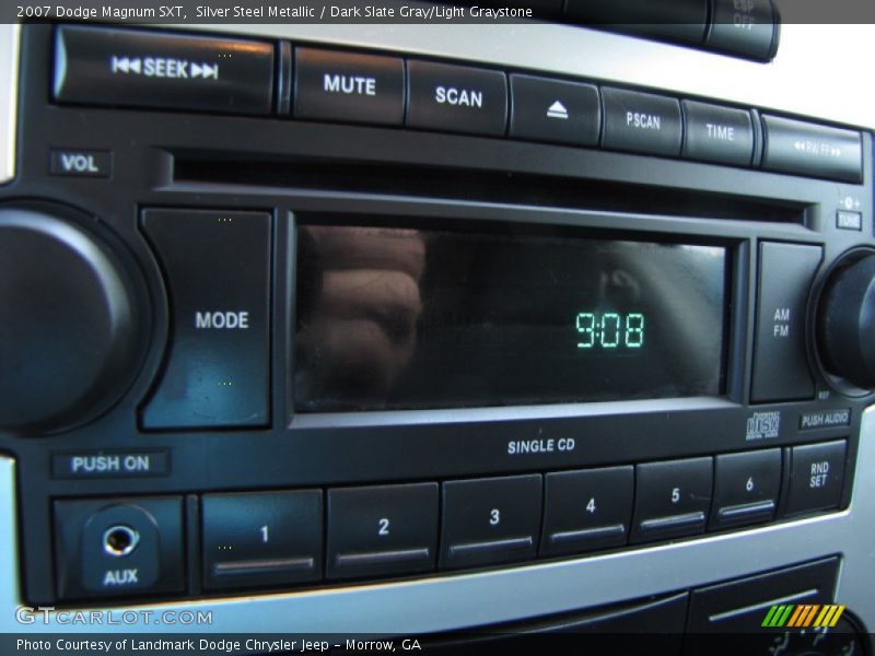 Silver Steel Metallic / Dark Slate Gray/Light Graystone 2007 Dodge Magnum SXT