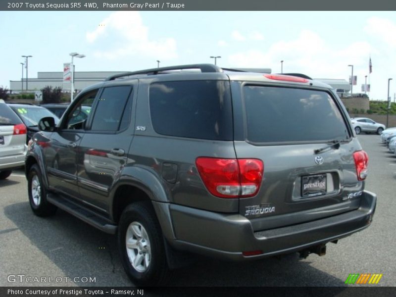 Phantom Gray Pearl / Taupe 2007 Toyota Sequoia SR5 4WD