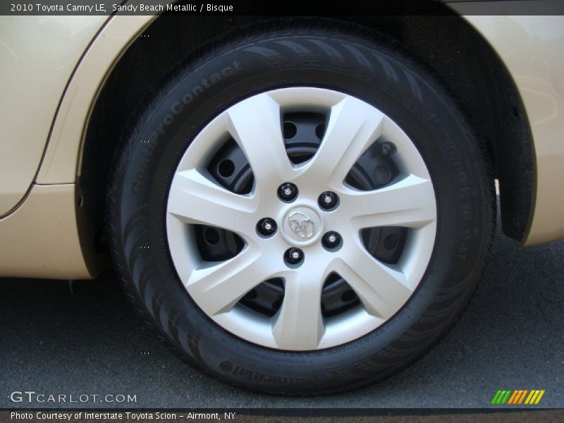 Sandy Beach Metallic / Bisque 2010 Toyota Camry LE
