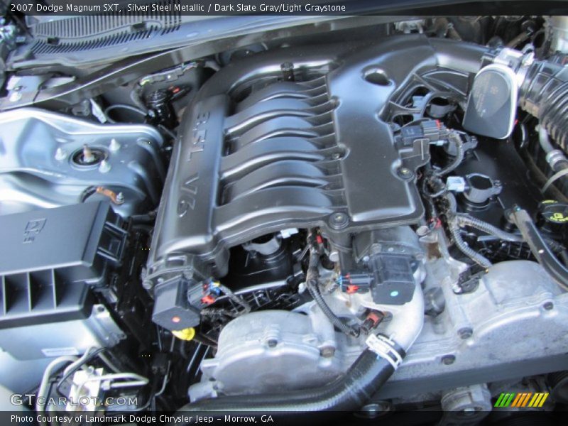 Silver Steel Metallic / Dark Slate Gray/Light Graystone 2007 Dodge Magnum SXT