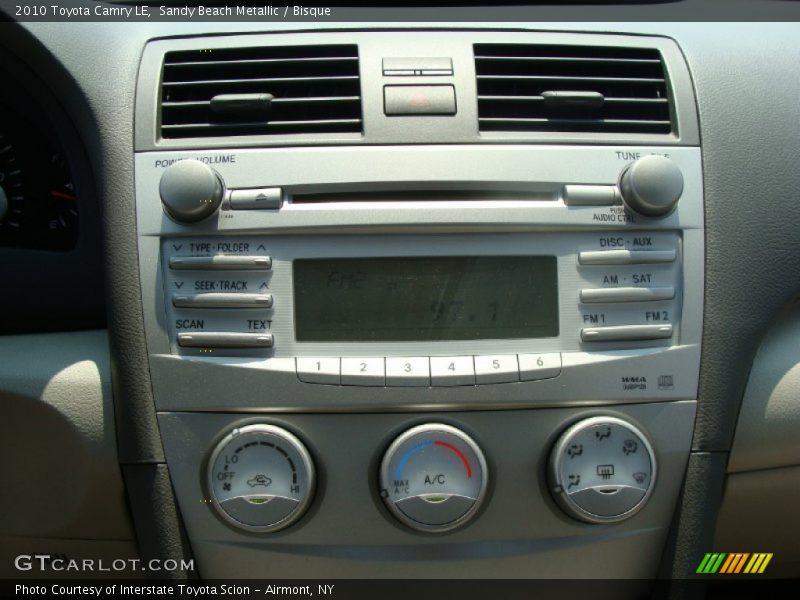 Sandy Beach Metallic / Bisque 2010 Toyota Camry LE