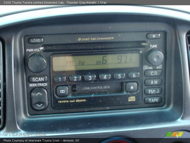 Thunder Gray Metallic / Gray 2000 Toyota Tundra Limited Extended Cab