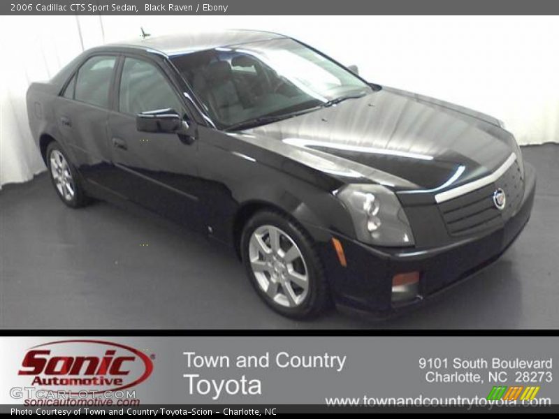 Black Raven / Ebony 2006 Cadillac CTS Sport Sedan
