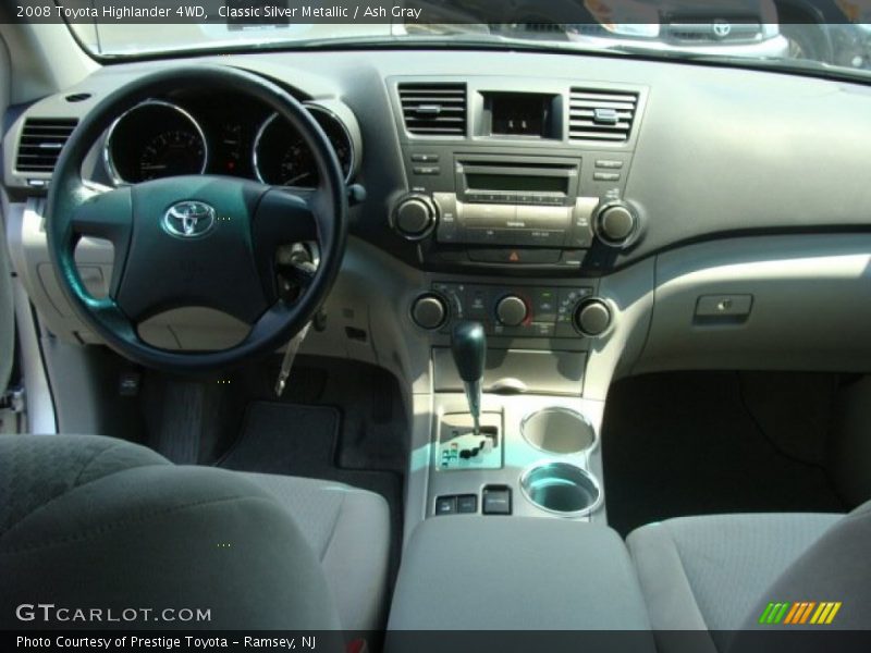 Classic Silver Metallic / Ash Gray 2008 Toyota Highlander 4WD