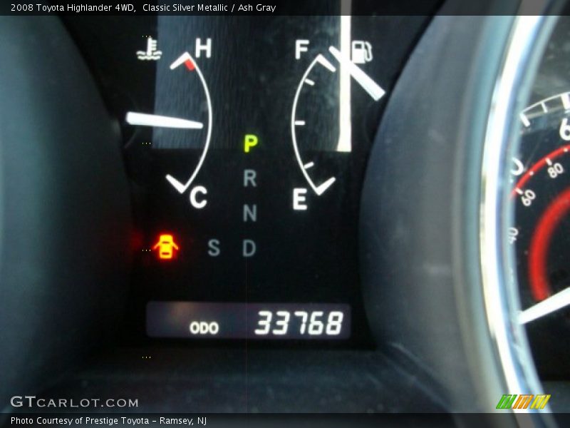 Classic Silver Metallic / Ash Gray 2008 Toyota Highlander 4WD