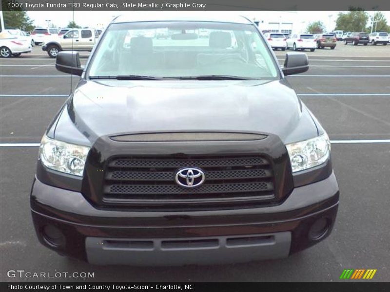 Slate Metallic / Graphite Gray 2007 Toyota Tundra TRD Regular Cab