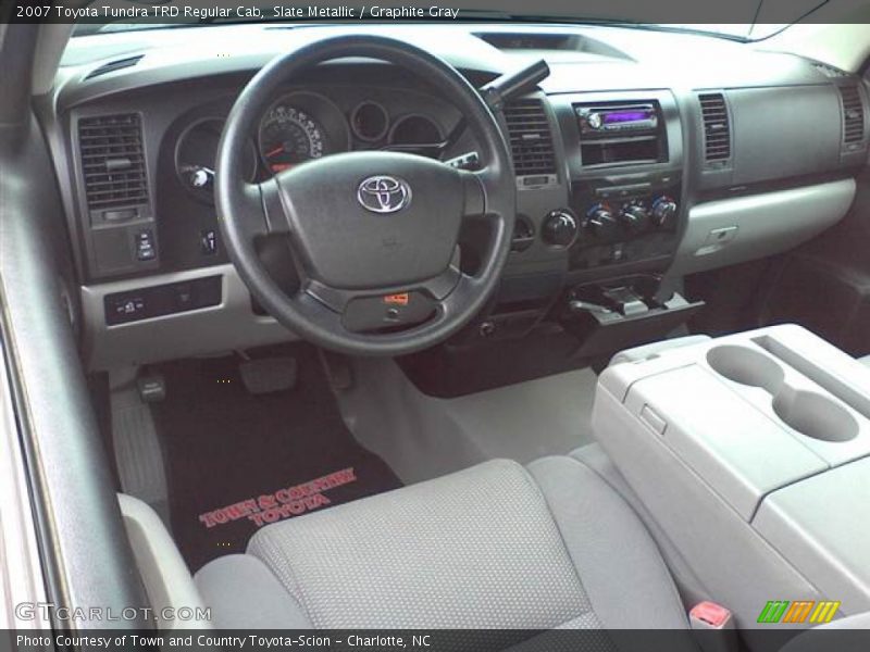 Slate Metallic / Graphite Gray 2007 Toyota Tundra TRD Regular Cab