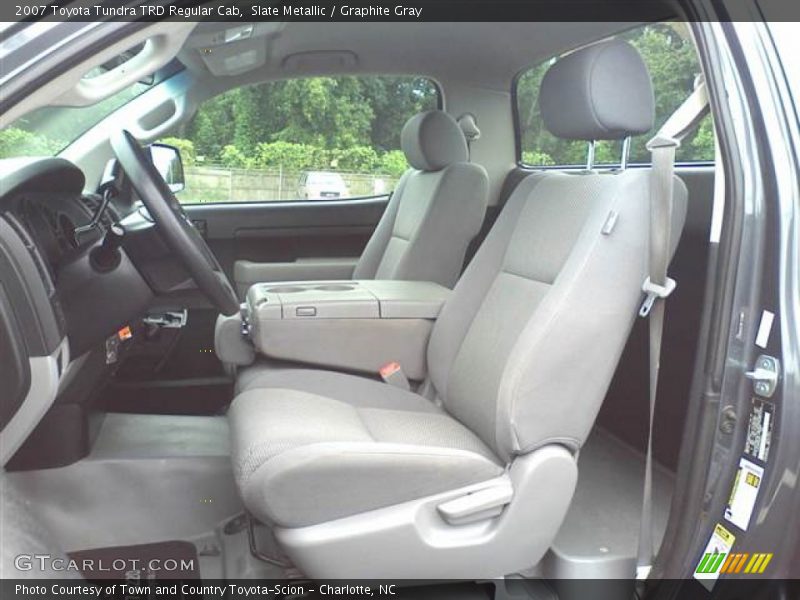 Slate Metallic / Graphite Gray 2007 Toyota Tundra TRD Regular Cab